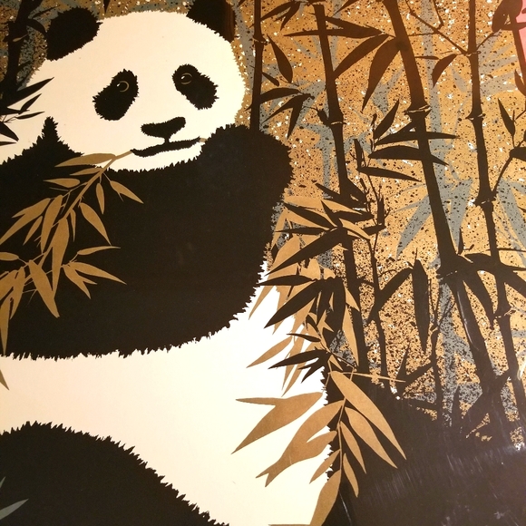 C1983 GIANT PANDA silkscreen print FELICE REGAN